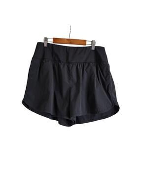 Black Women's Athletic Shorts - Lightweight Run/Workout Shorts